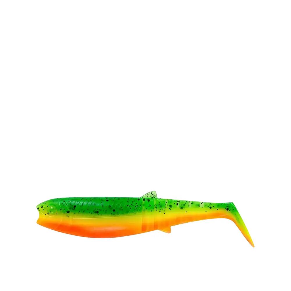 Appât souple di pesca Savage Gear Cannibal Shad Colore bianco 8/10