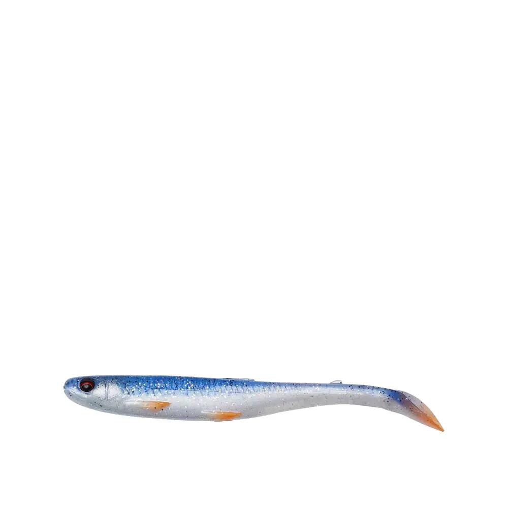 Leurre souple Savage Gear Slender Scoop Shad 13cm (12g - 13cm - Lemon Back) 8/9