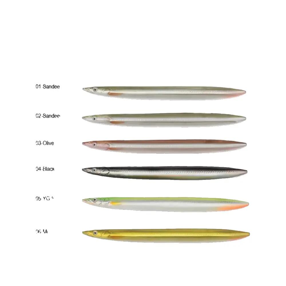 Savage Gear 3D Line Thru Sandeel 15 cm sinking, 27 g, Sandeel Ghost 2/5