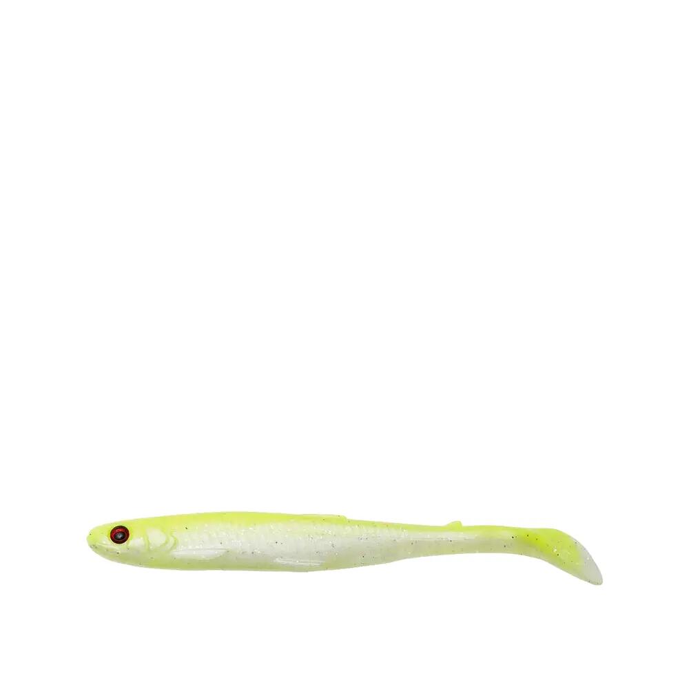 Leurre souple Savage Gear Slender Scoop Shad 13cm (12g - 13cm - Lemon Back) 6/9