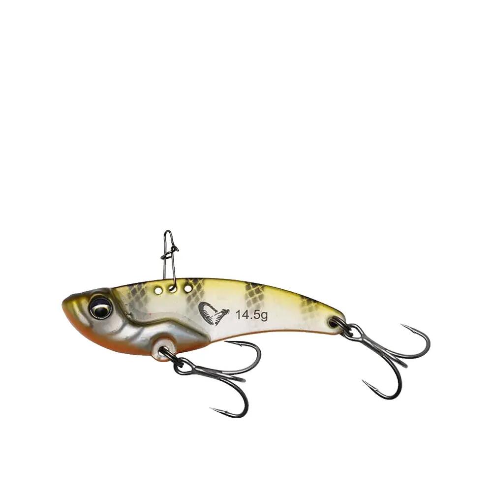 CICADA SAVAGE GEAR VIB BLADE 4.5 CM / 8.5 G, kék rózsaszín csíkok 5/8