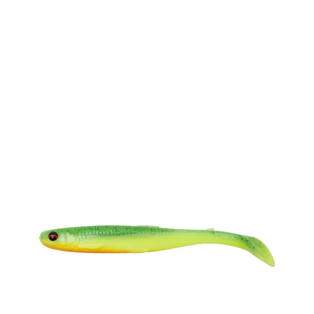 Leurre souple Savage Gear Slender Scoop Shad 13cm (12g - 13cm - Lemon Back) 5/9