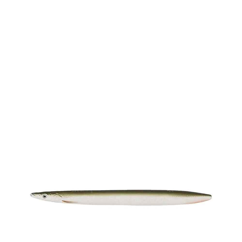 Appât de pêche Savage Gear Line Thru Sandeel Noir/Rouge 5/10