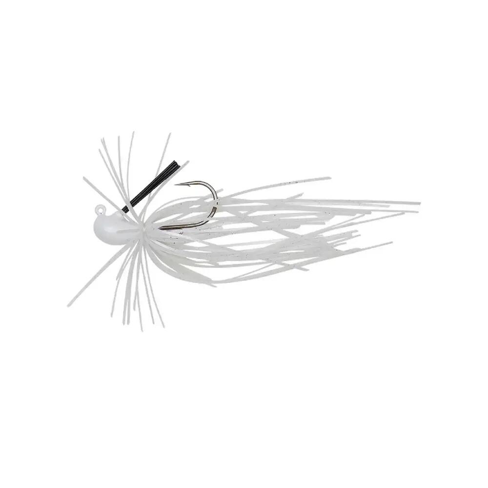Appât Savage Gear Jig Skirt Flirt Blanc Perle 6/10