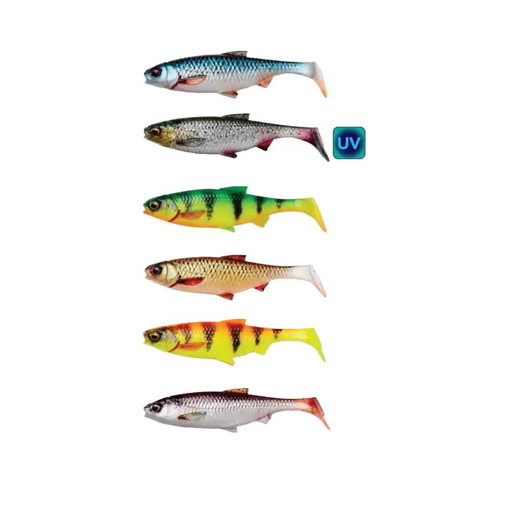Appât Savage Gear 3D River Roach Vert/Argent 2/10