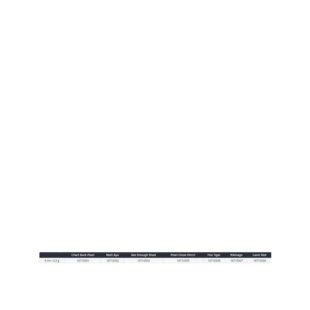 Appât de pêche Daiwa Tournament Baby Minnow 3/3