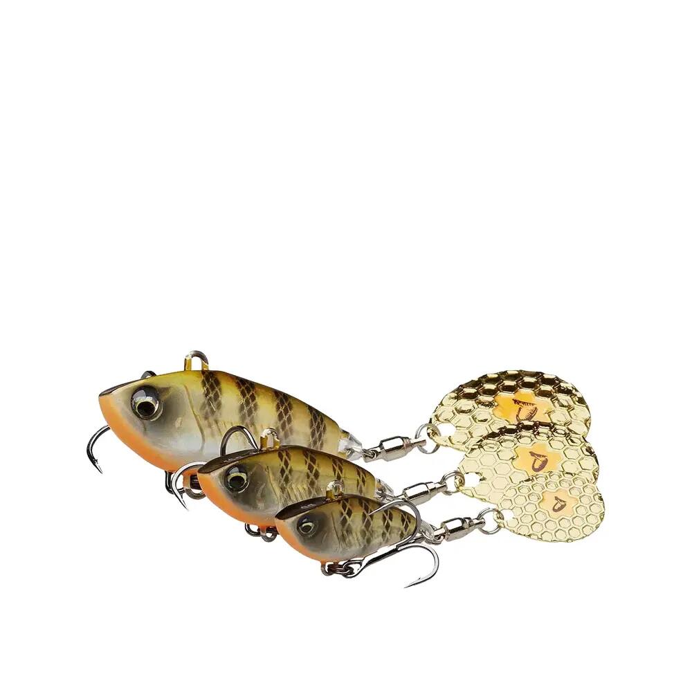 Appât de pêche Savage Gear Fat Tail Spin Couleur Noire 5/5