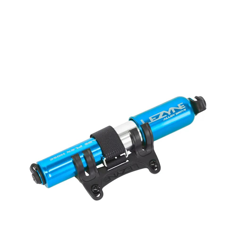 Lezyne CNC Alloy Drive - Pompe à main gloss blue S 170 mm 4/5