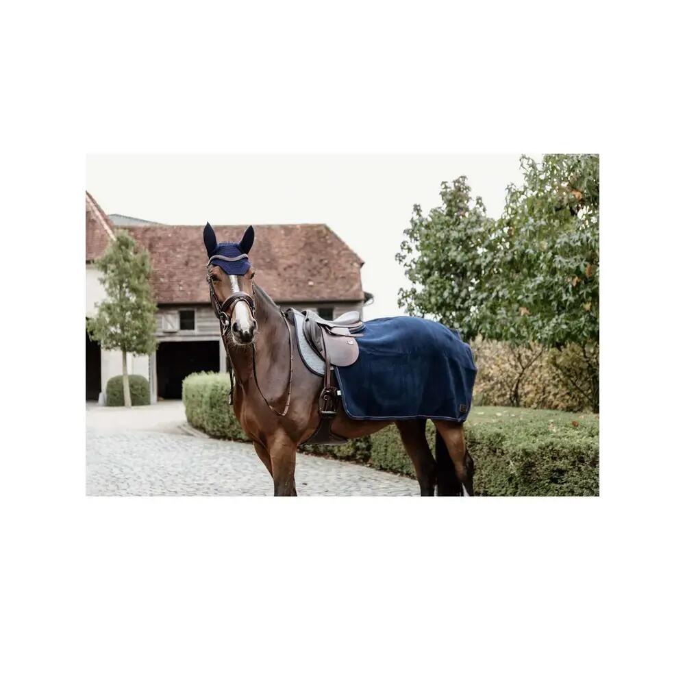 Paardendeken  Navy Quarter Rug Heavy Fleece 6/6