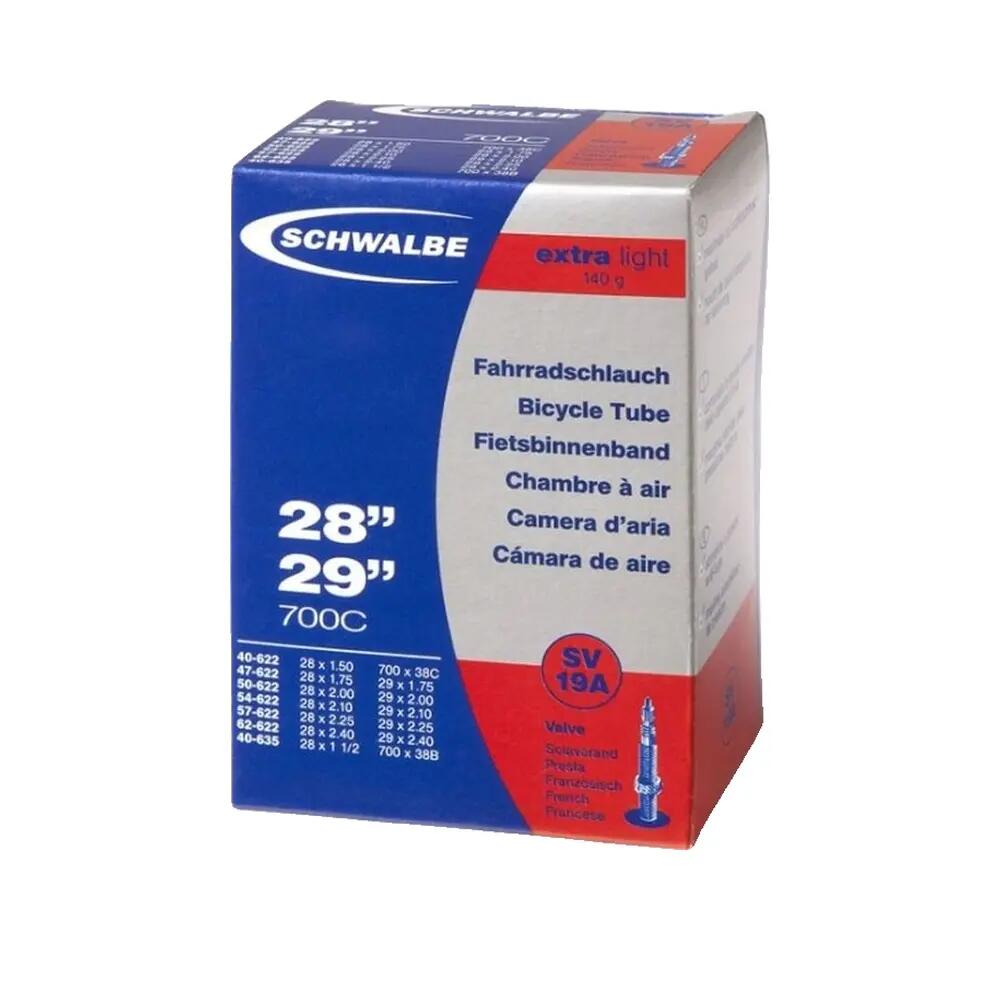 Extralight Tube (SV19A) - 29/28/27.5'' (40/62-584/635) - Presta 10/10