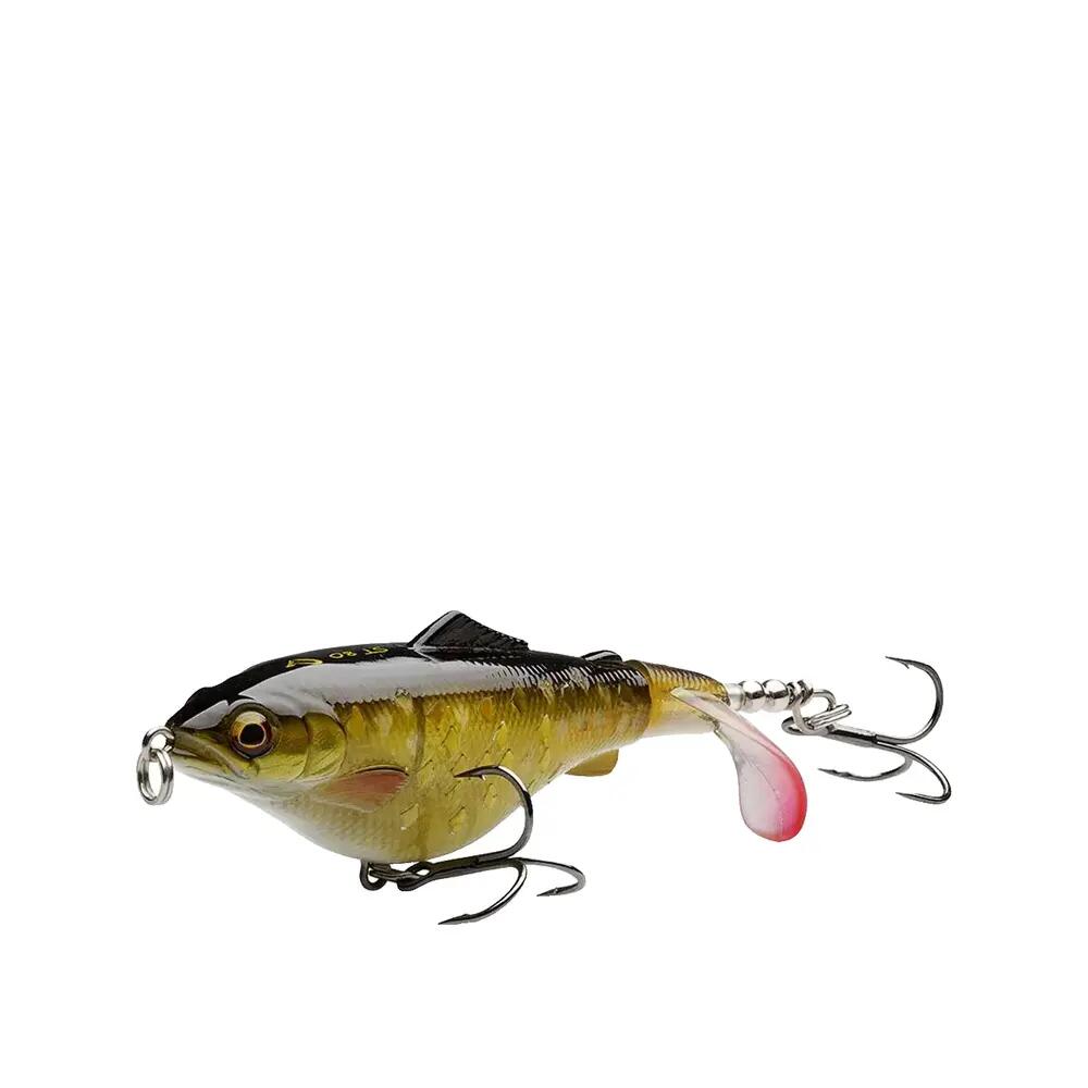 Leurre Savage Gear 3D Fat Smashtail 8cm (12g - 8cm - Black Ghost) 5/5
