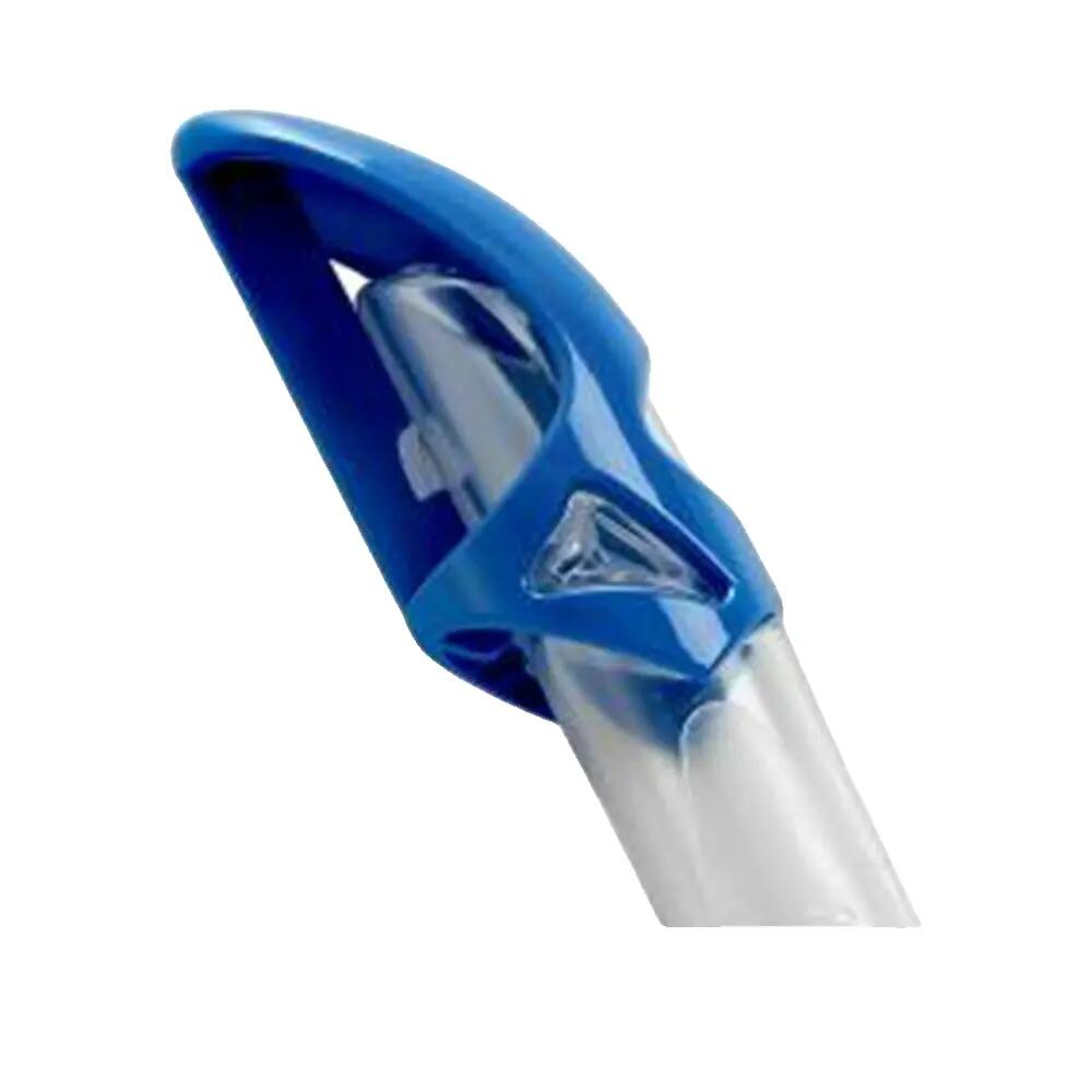 Tubo de Snorkel CRESSI Sub México Transparente-Azul 3/4