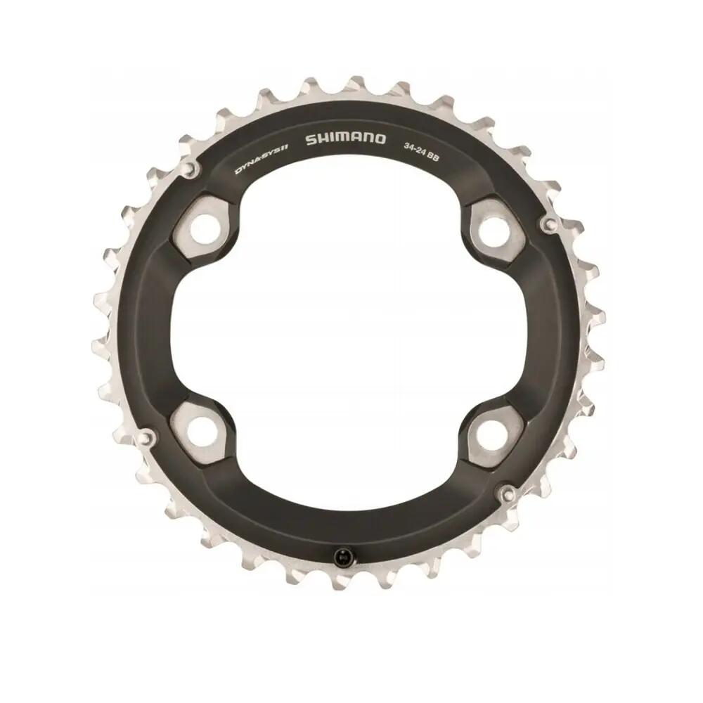Tarcza Mechanizmu Korbowego 24T Slx Fc-M7000 2X11 Speed ​​- Czarna 3/3