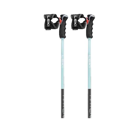 Bâtons de ski Leki Artena Airfoil 3D Gris