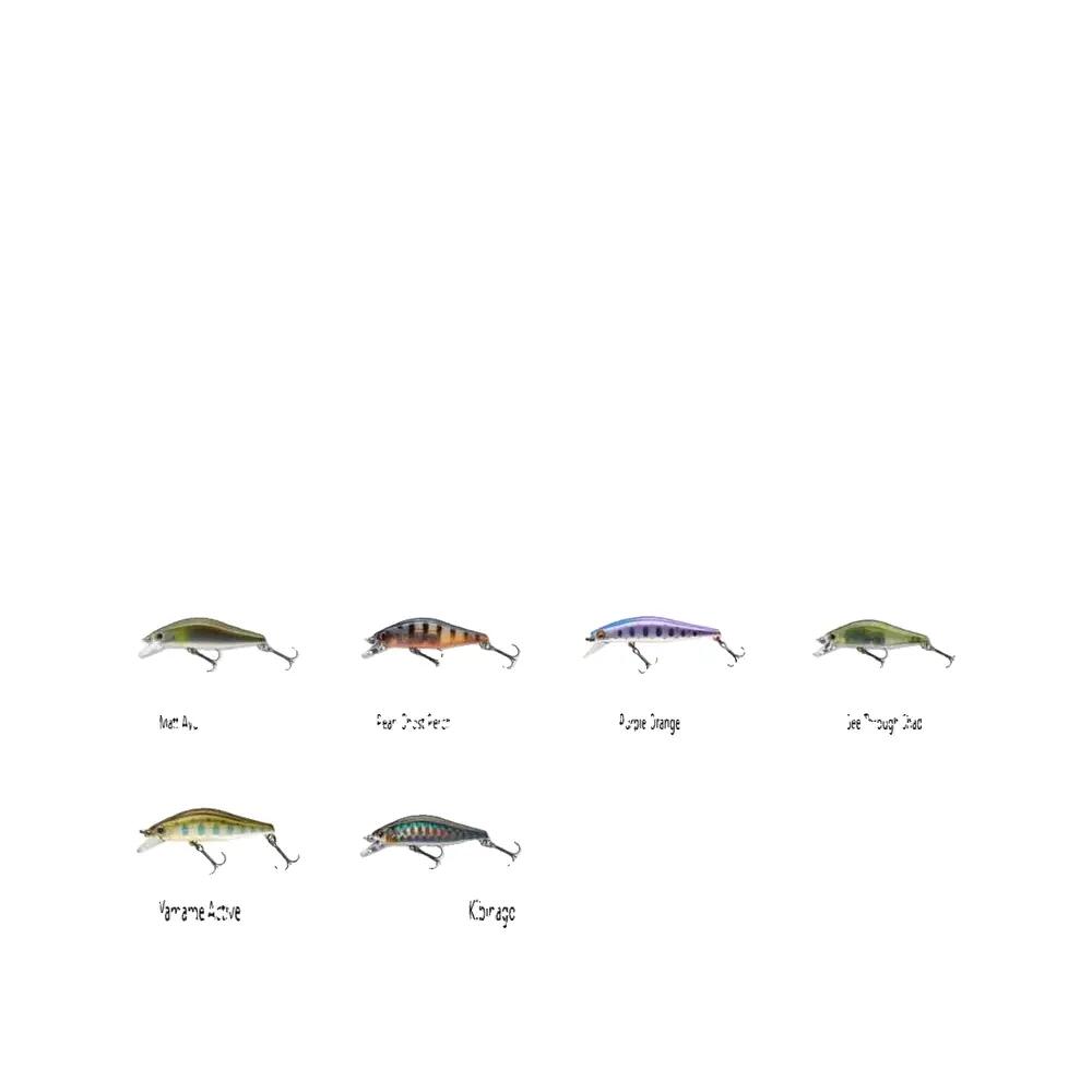 Appât de pêche Daiwa Tournament Wise Minnow 50FS Transparante kleur 2/3
