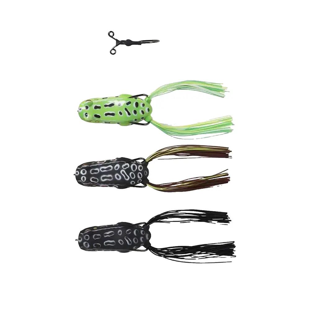 Appât de pêche Savage Gear 3D Pop Frog Vert 9/10