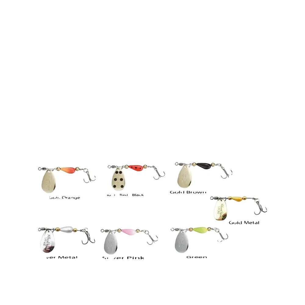 Cuiller Tournante Daiwa Silvercreek Spinner 6g (Gold/Red Dots) 2/3