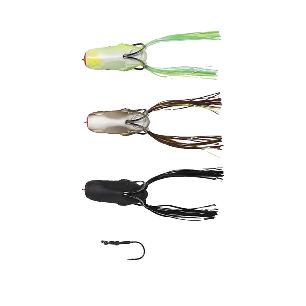 Appât de pêche Savage Gear 3D Pop Frog Vert 5/10