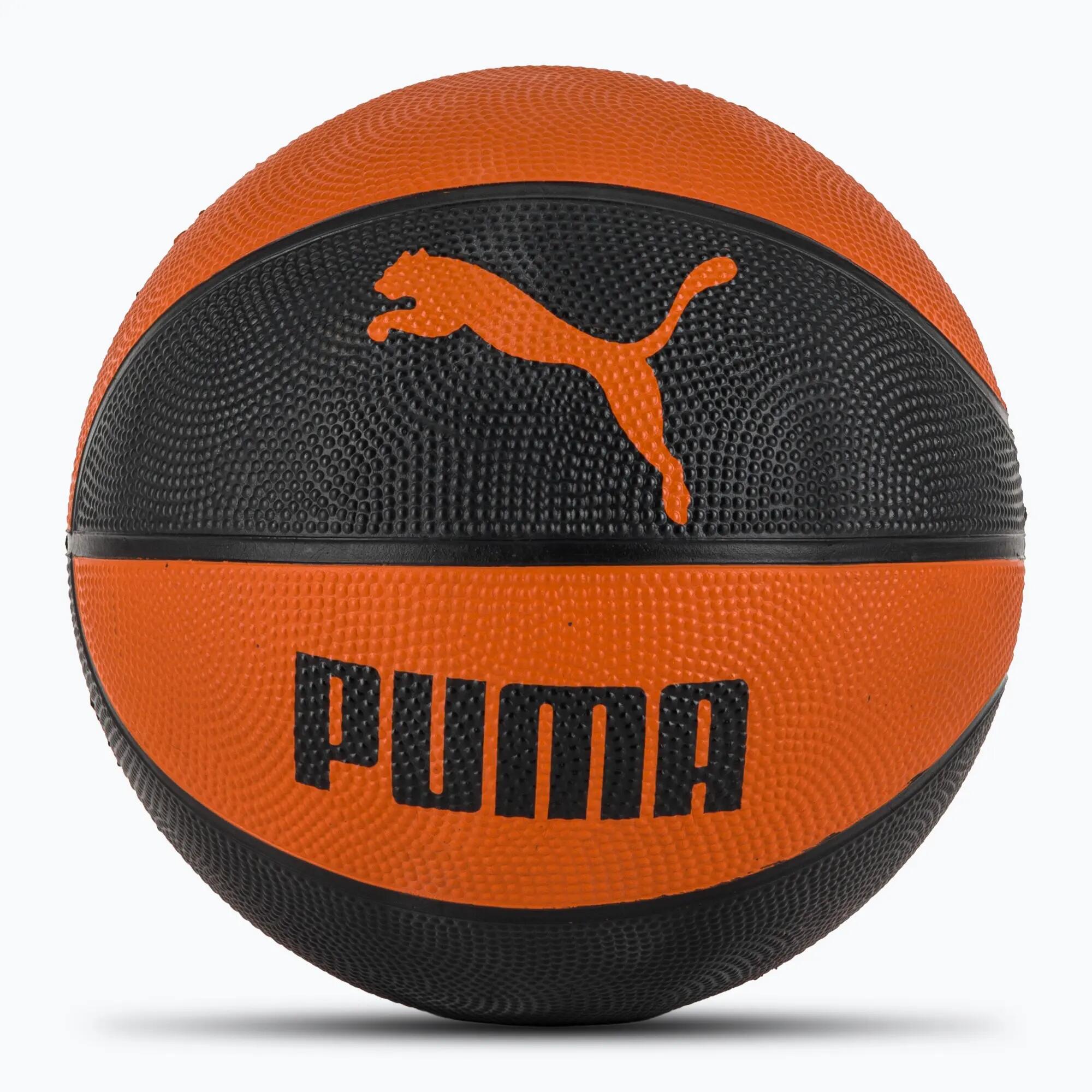 Minge de baschet PUMA Basketball IND mandarin orange/puma black, mărimea 6
