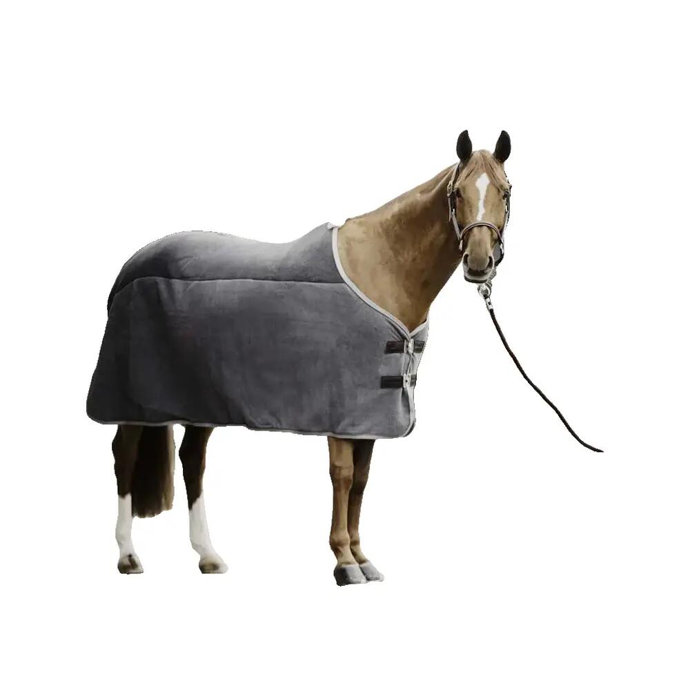 Fleece rug 'heavy' grey160-7'0 5/6