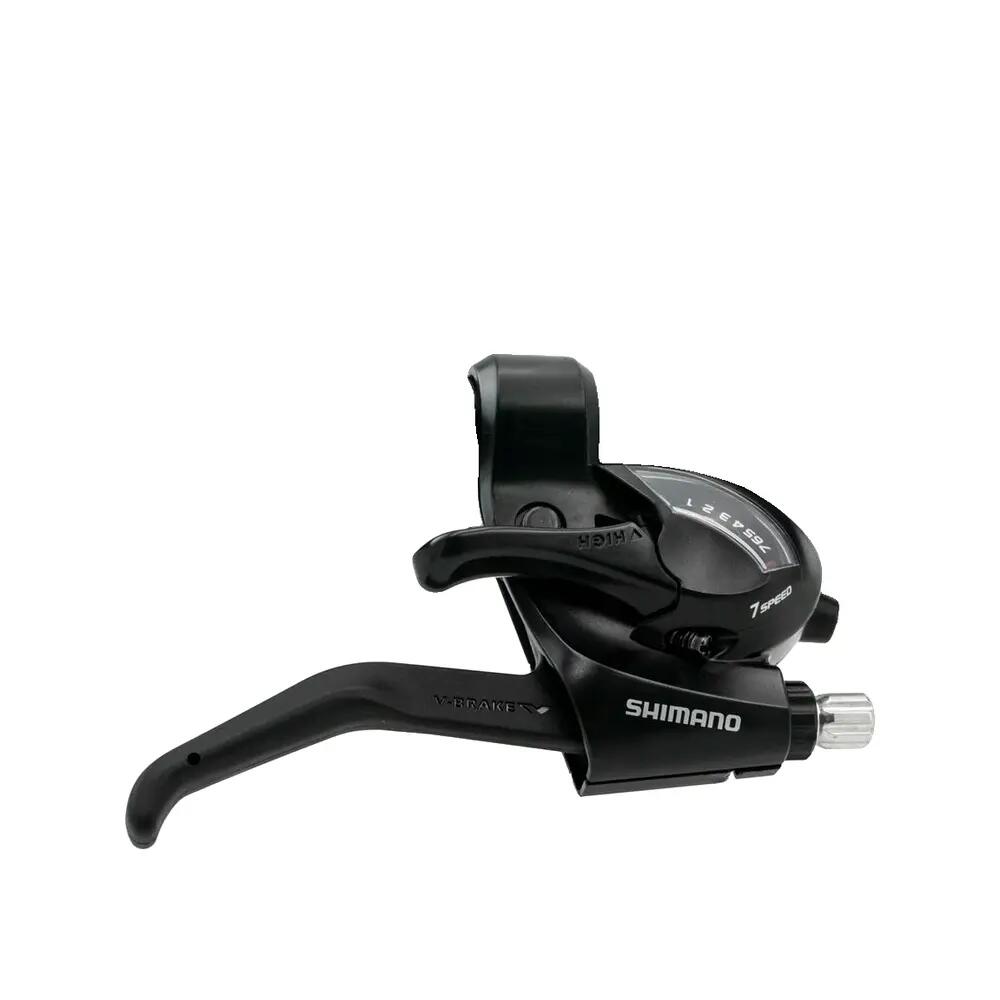 Palanca de cambio y freno Shimano ST-EF41 7 velocidades Negro 8/10