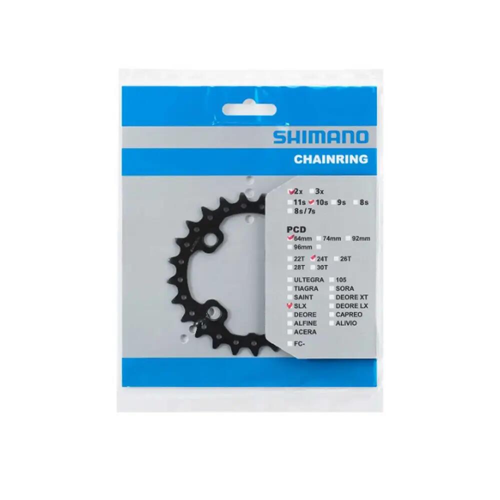 Shimano FC-M675 28 tanden 10 versnellingen Aluminium Zwart 2/2