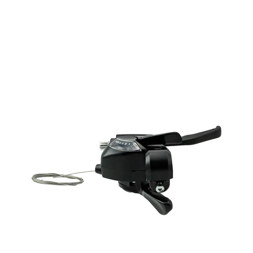 Palanca de cambio y freno Shimano ST-EF41 7 velocidades Negro 10/10