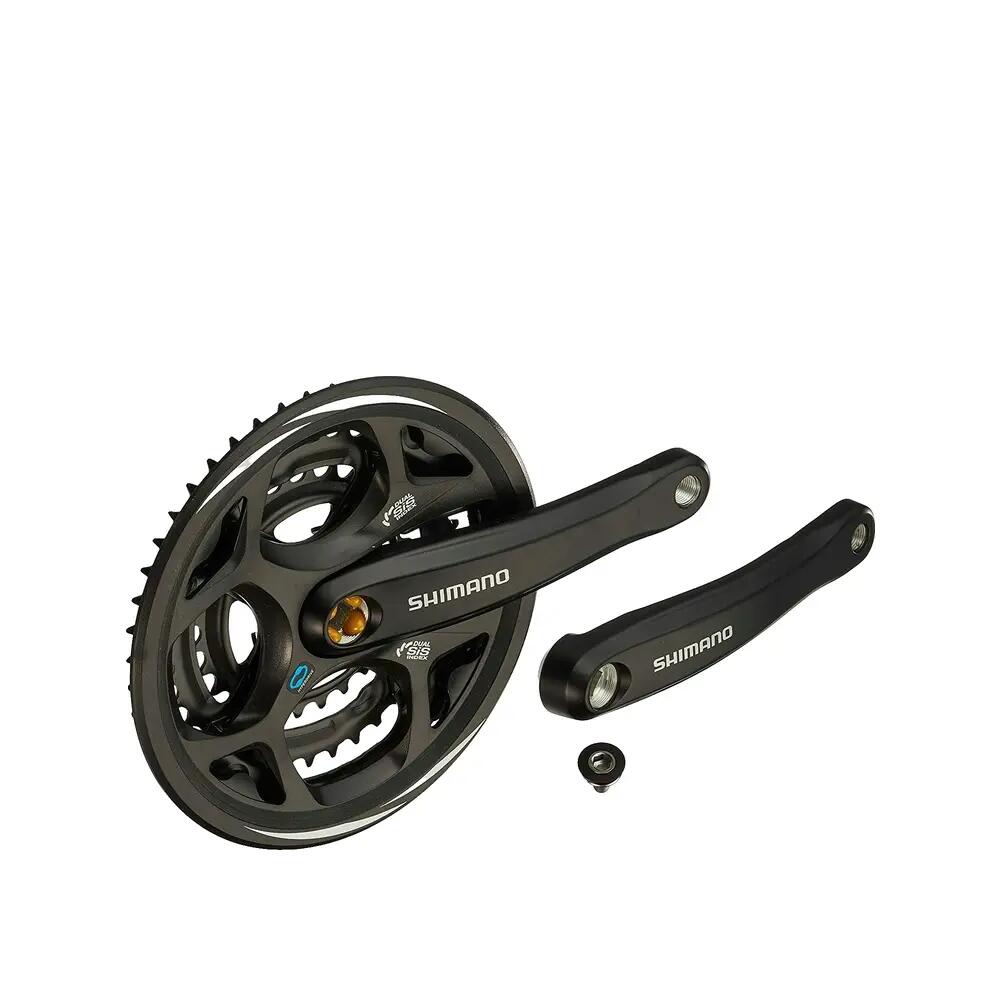 Mechanizm Korbowy 7/8-Biegowy Altus Fc-M311 42/32/22T Z Tarczą - Czarny 6/7