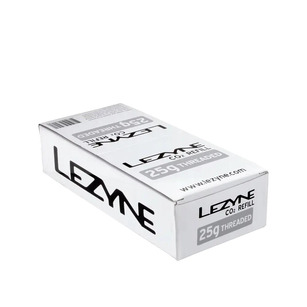 Lezyne Display Box Co2 Replacement Cartridges (25 G) 30 Pcs. Silver 5/5