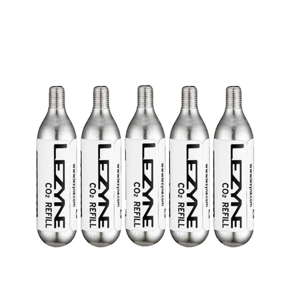 Pak van 5 Lezyne 16g Zilveren CO2 Patronen 5/5