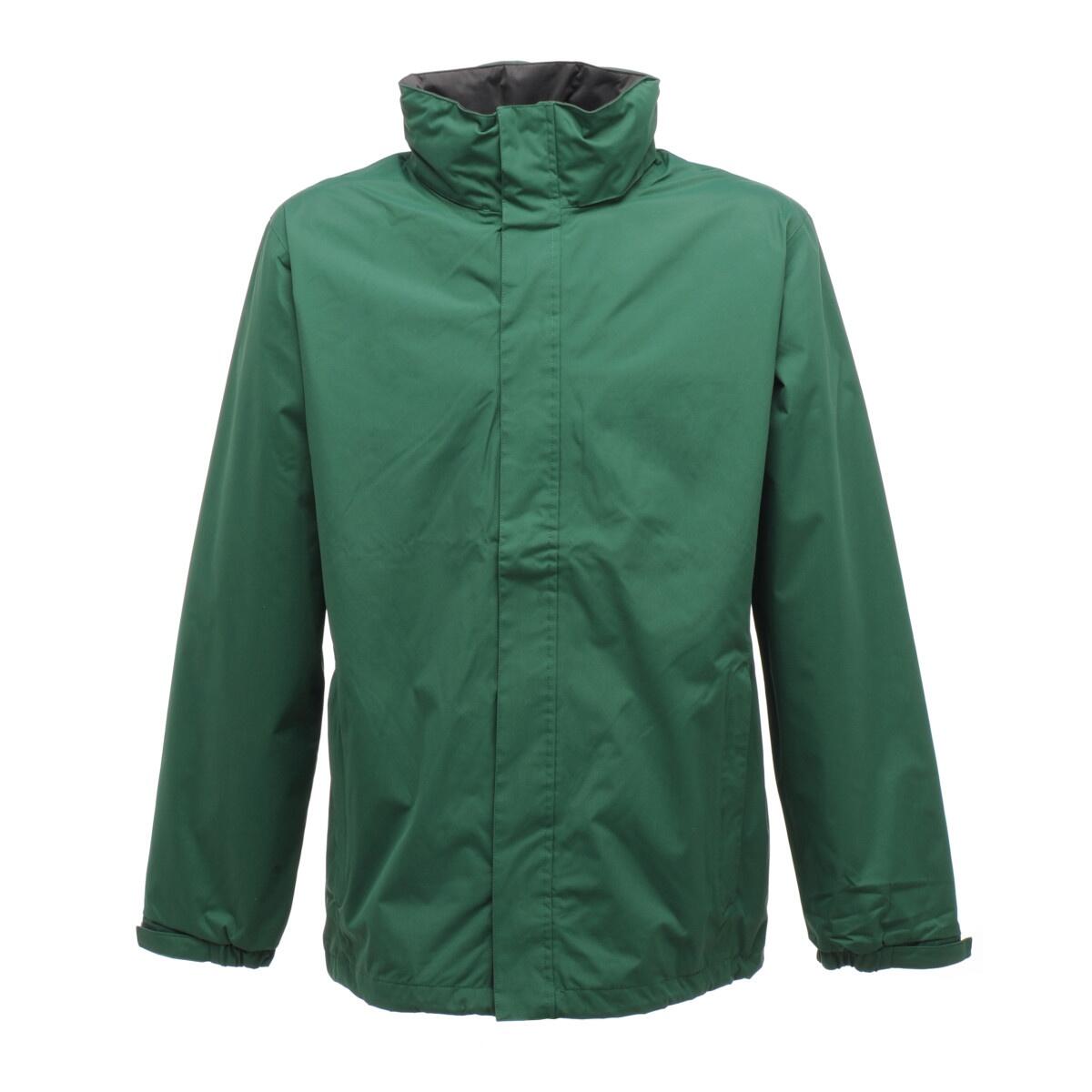 Mens Standout Ardmore Jacket (Waterproof & Windproof) (Bottle Green/Seal Grey) 1/4