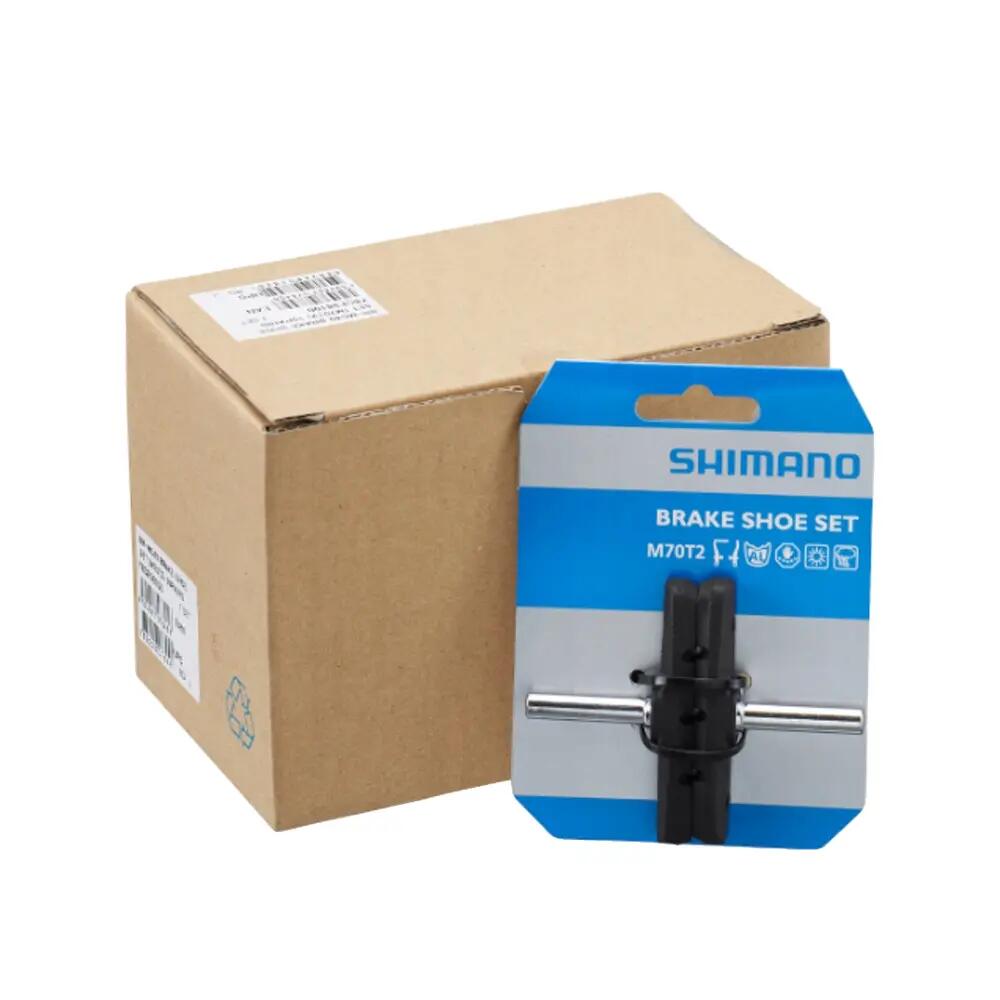 Plaquette de Frein Shimano Atb+Pen Br-Mc16 M70 - Idéal pour Conditions Humides 4/4