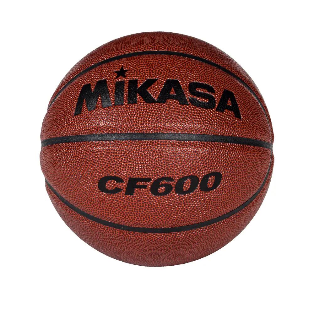 Ballon de basket Mikasa CF 600 — 100% cuir synthétique 3/4