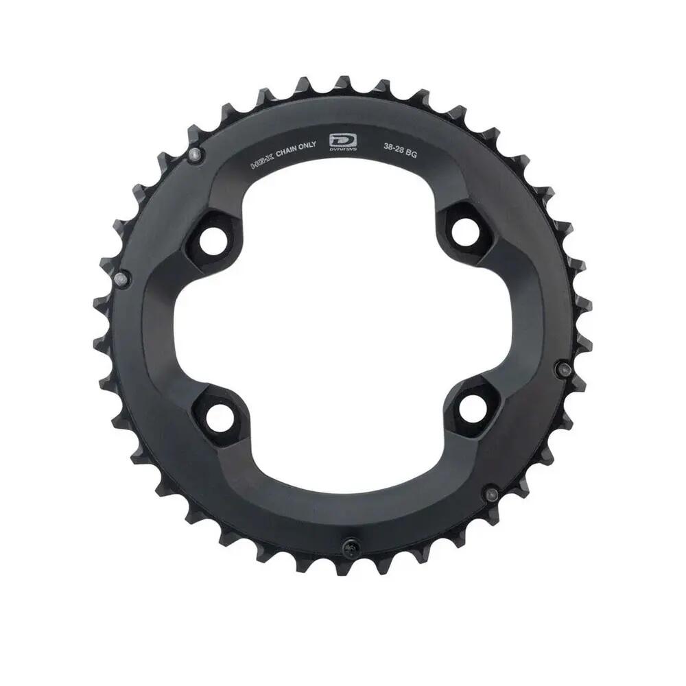 Doppia corona esterna MTB origine Shimano 4BRA DEORE M6000 10V. 2/2