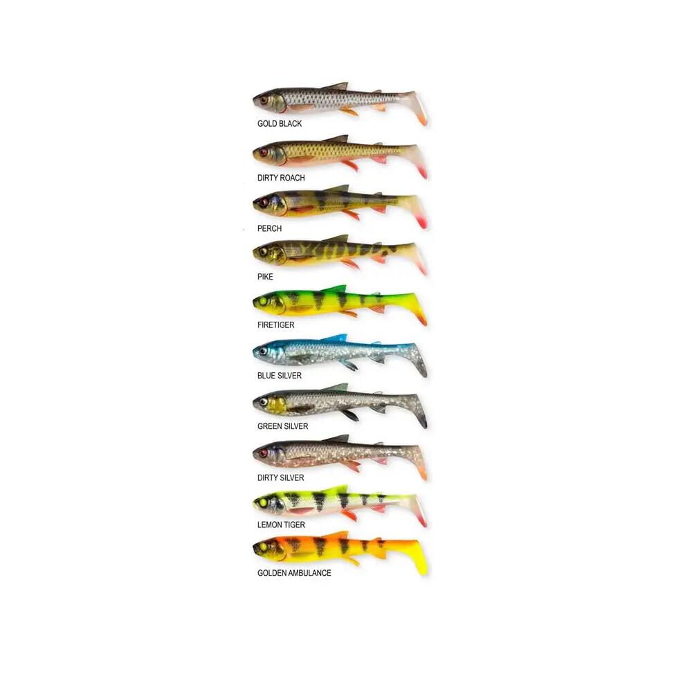 Appât souple Savage Gear 3D Whitefish Shad 2/7