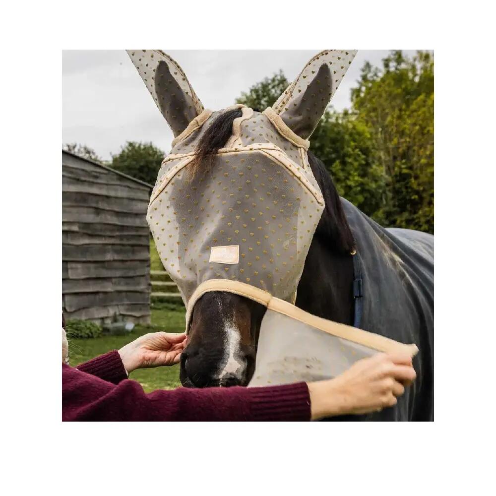 Maska antysmogowa dla koni Kentucky Horsewear Fly Heart 6/7