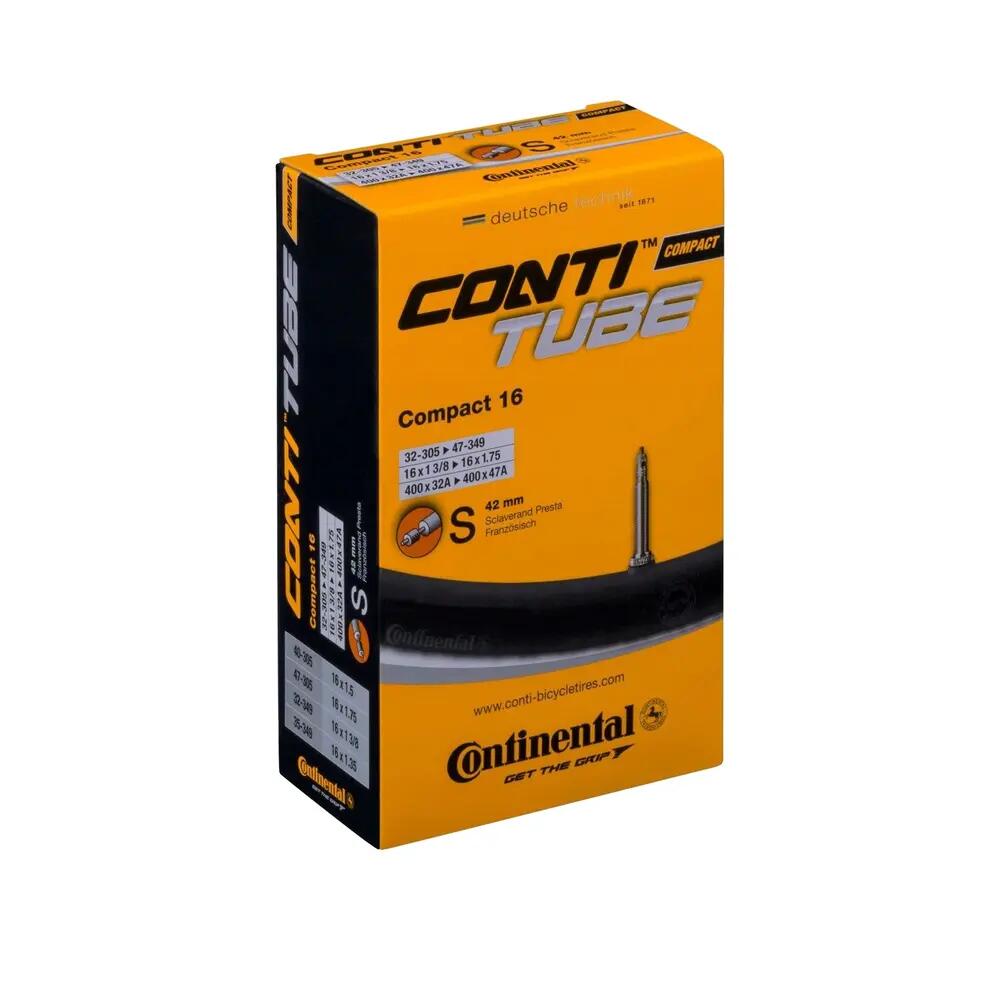 Chambre à air rowerowa Continental Compact 16 Czarny 3/3