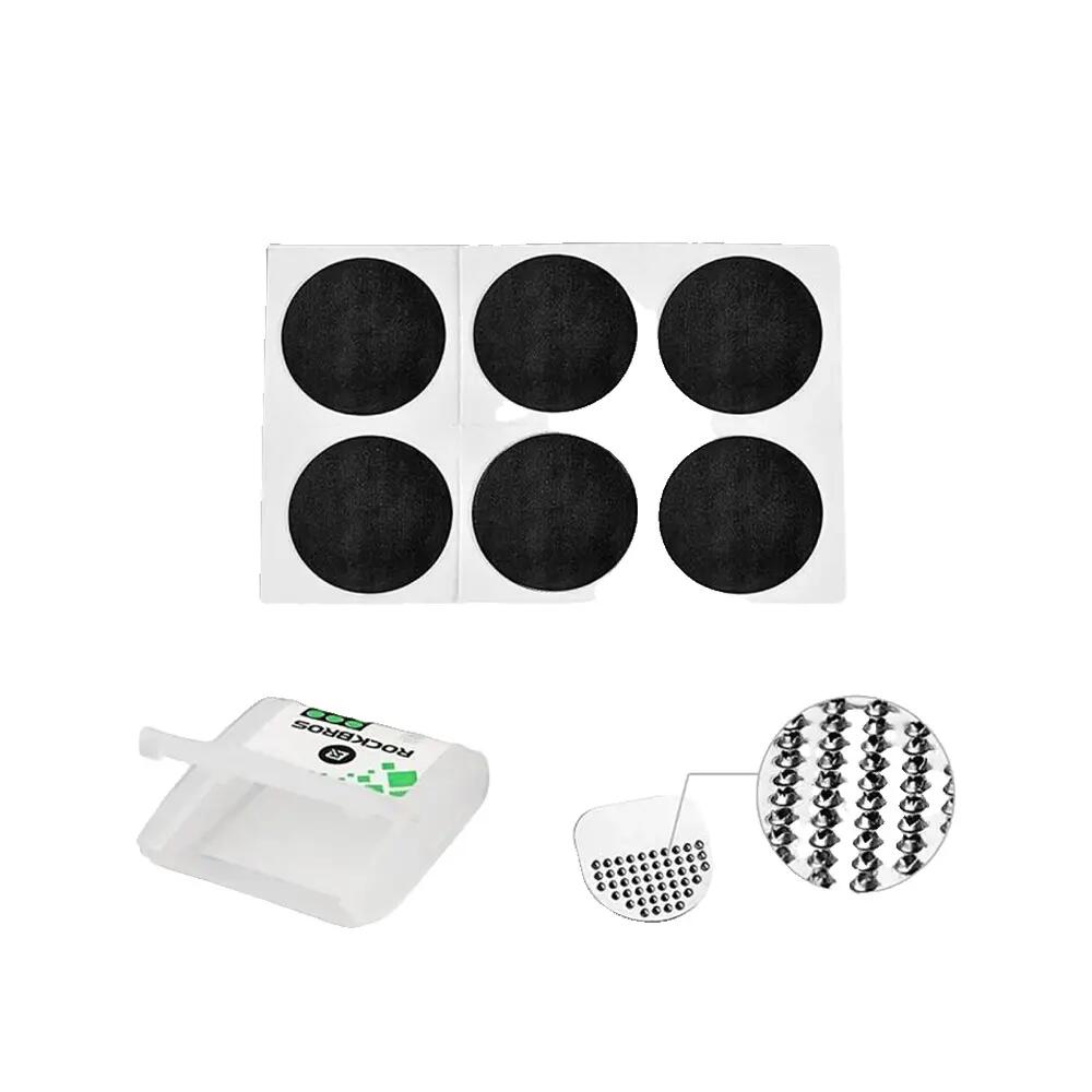 Selbstklebende Flicken mit Raspel für Schläuche Rockbros 6 Stück 8/8