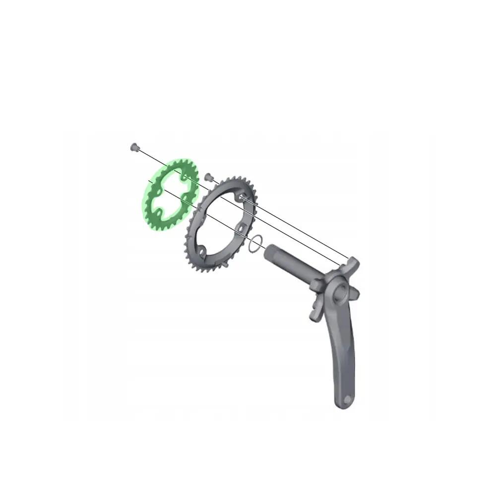 Shimano Deore XT 11-Speed 28T Chainring for Bicycles 4/4