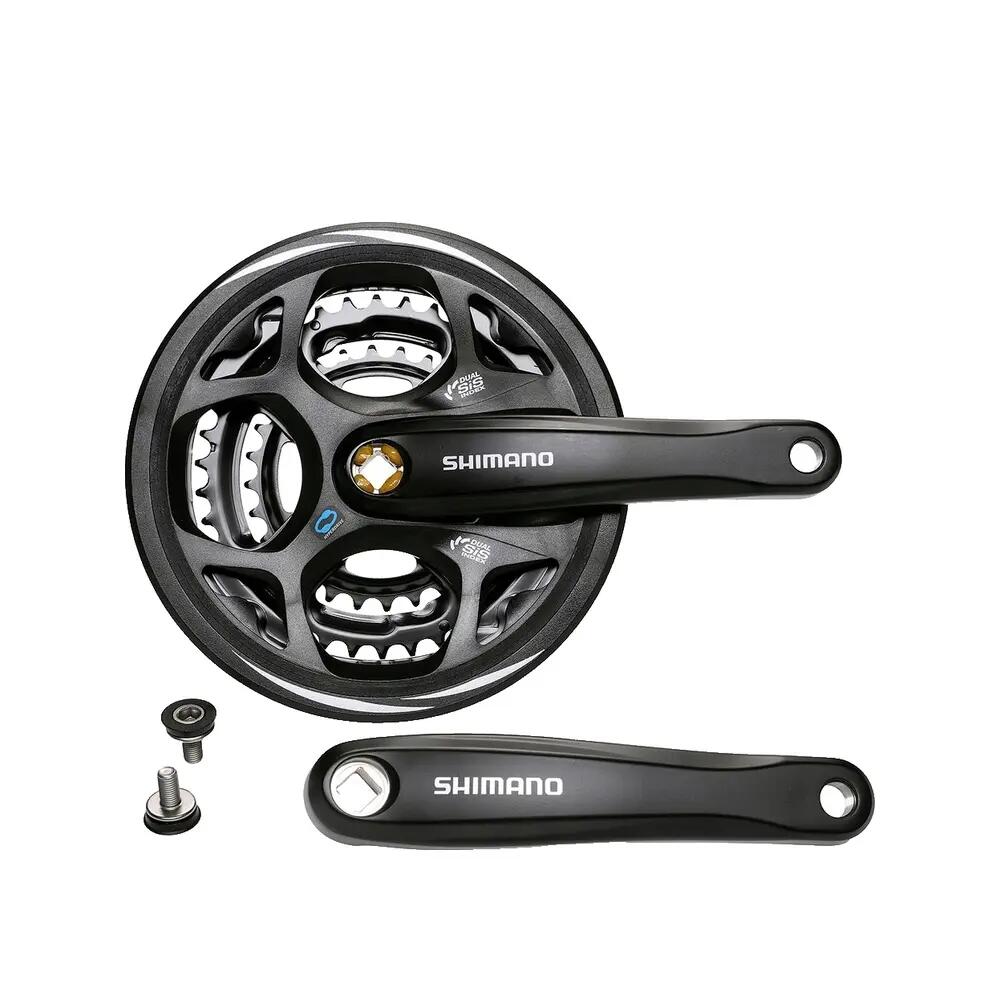 Potrójny mechanizm korbowy Shimano Altus Fc-M311 7/8V 6/7