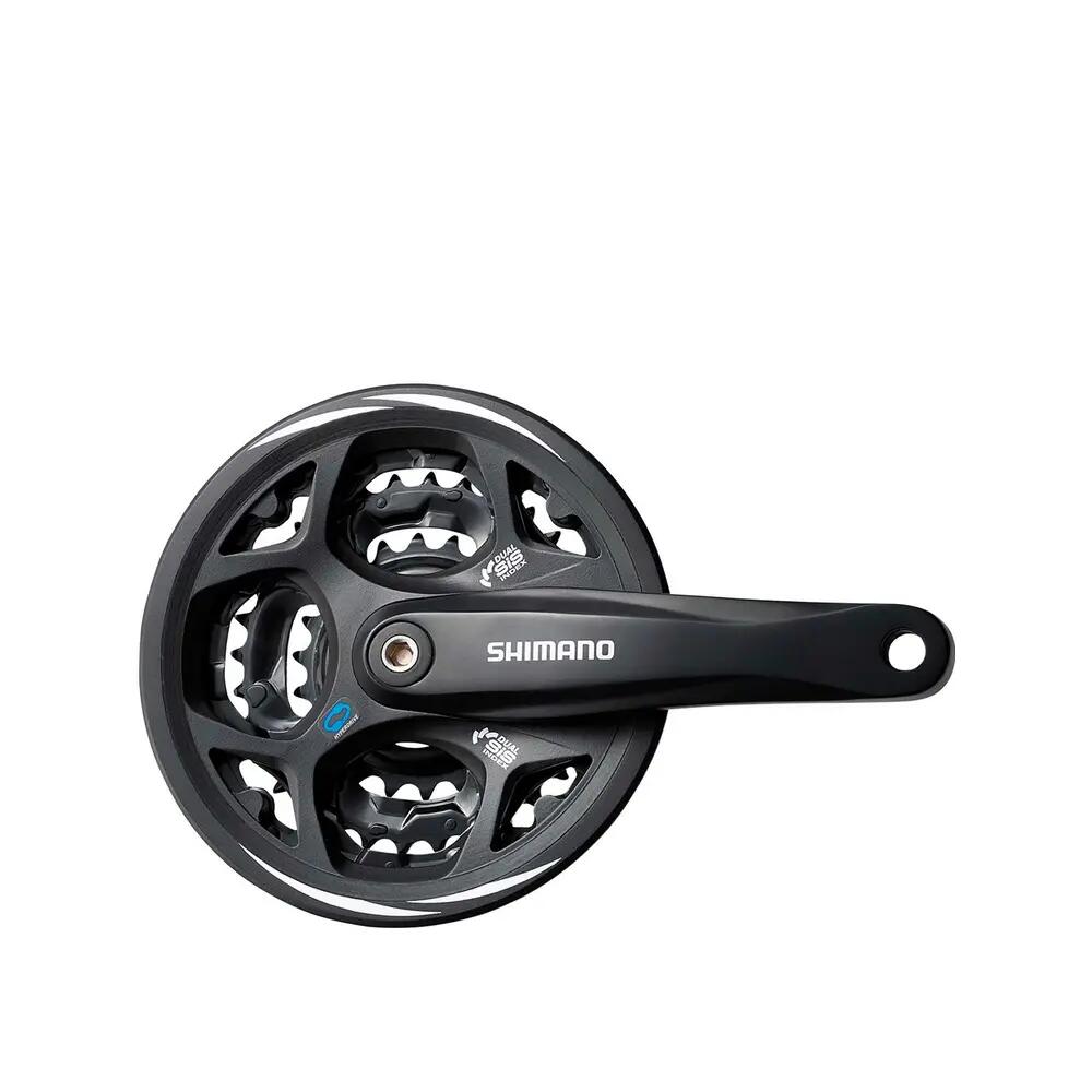 Potrójny mechanizm korbowy Shimano Altus Fc-M311 7/8V 5/7