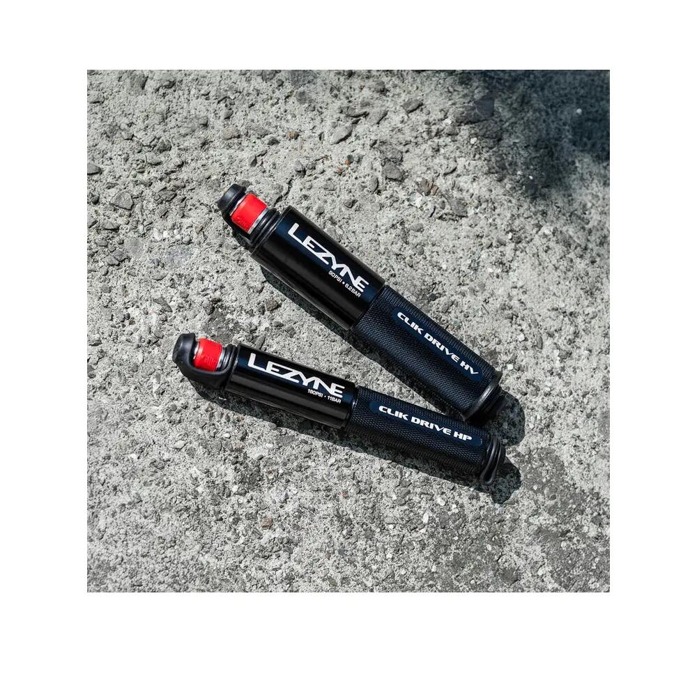 Pompa manuale Lezyne Clik Drive HP (160 Psi / 11 Bar) Nero 8/8