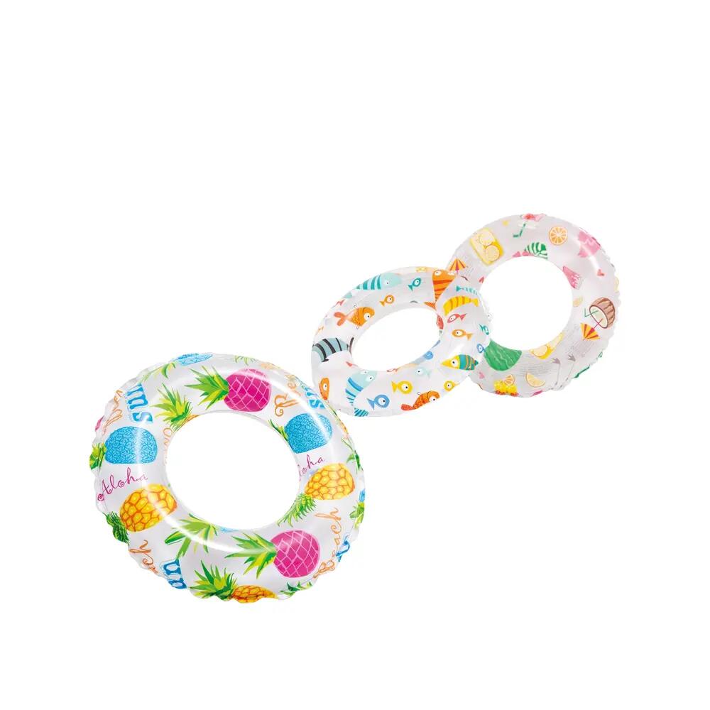 Intex Swim Ring 61 cm with Colourful Patterns 9/9