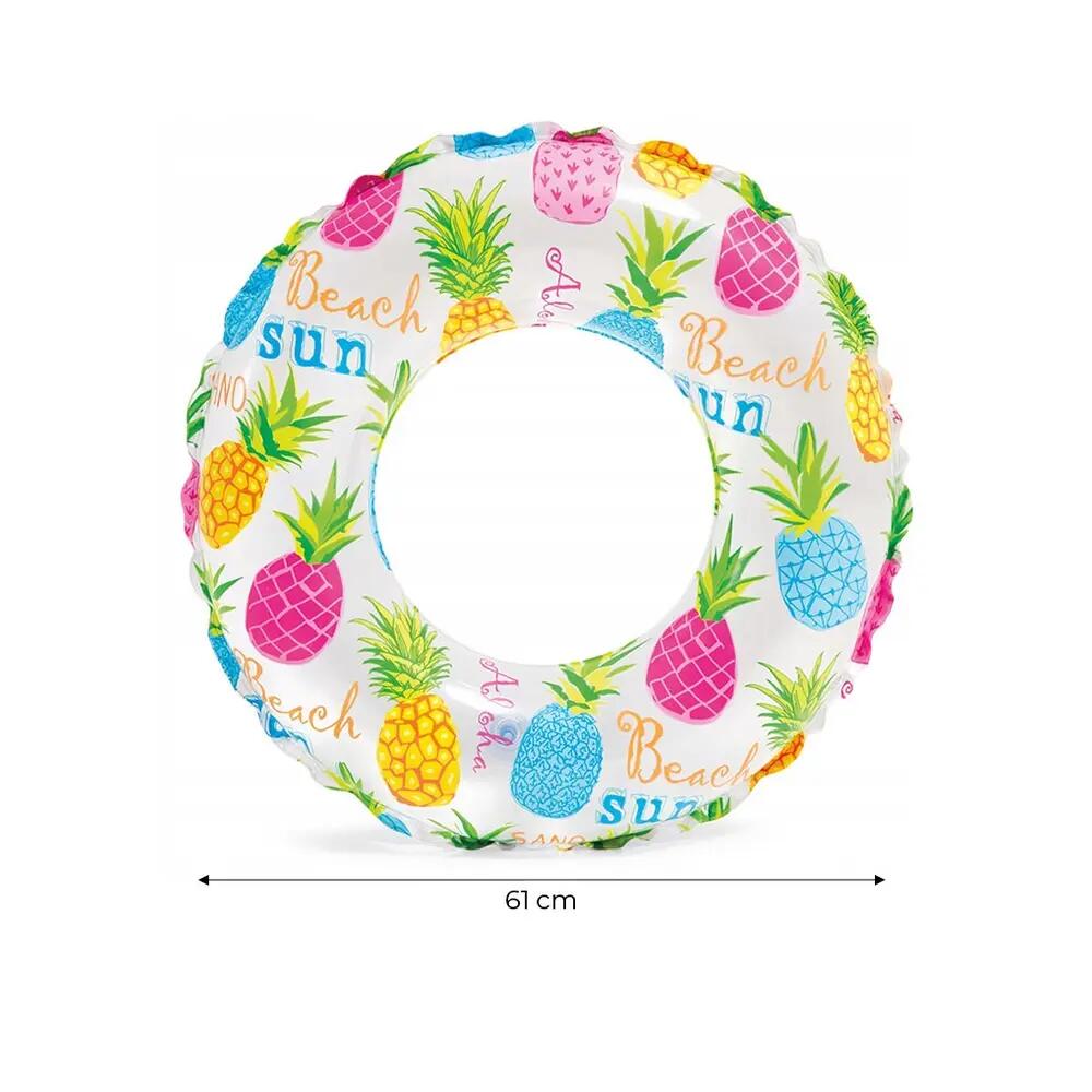Intex Swim Ring 61 cm with Colourful Patterns 8/9