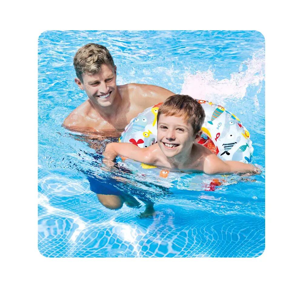 Intex Swim Ring 61 cm with Colourful Patterns 6/9