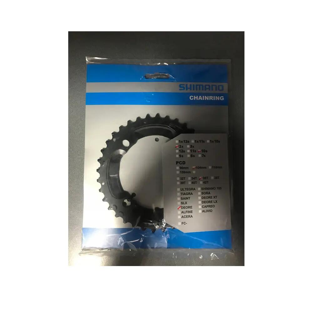 Shimano Deore 10V Ketting 36T Y1RP98070 M617 Zwart voor Fietsen 3/10