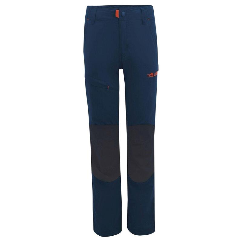 Pantalon de trekking Hammerfest enfants bleu marine / orange