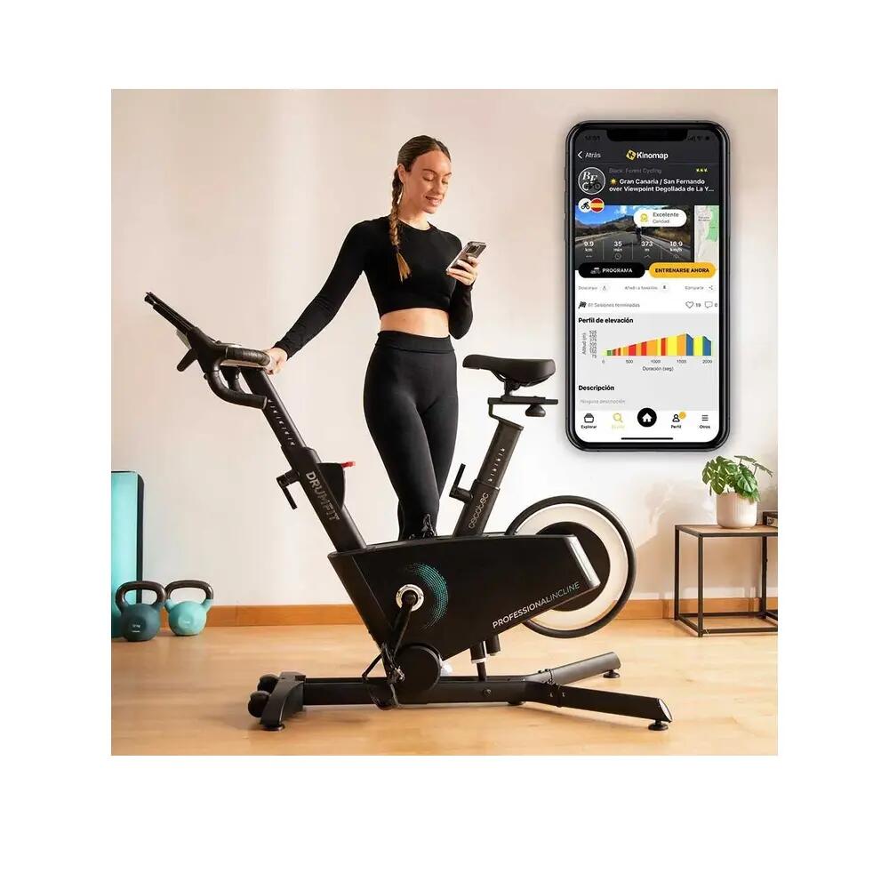 Cecotec Velo d Appartement Indoor professionnel DrumFit Indoor Professional Incl 8/10