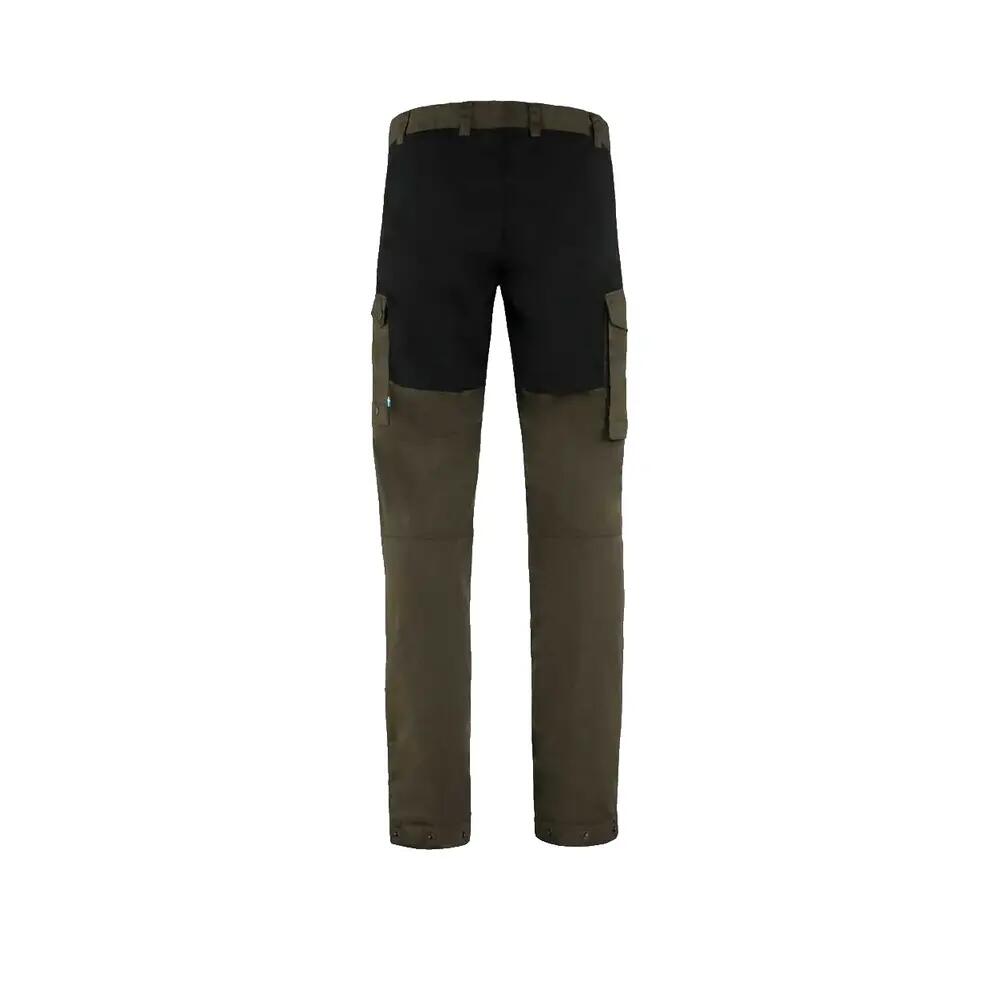 Pantaloni da trekking Fjällräven Vidda Pro Olive Foncé/Noir 4/4