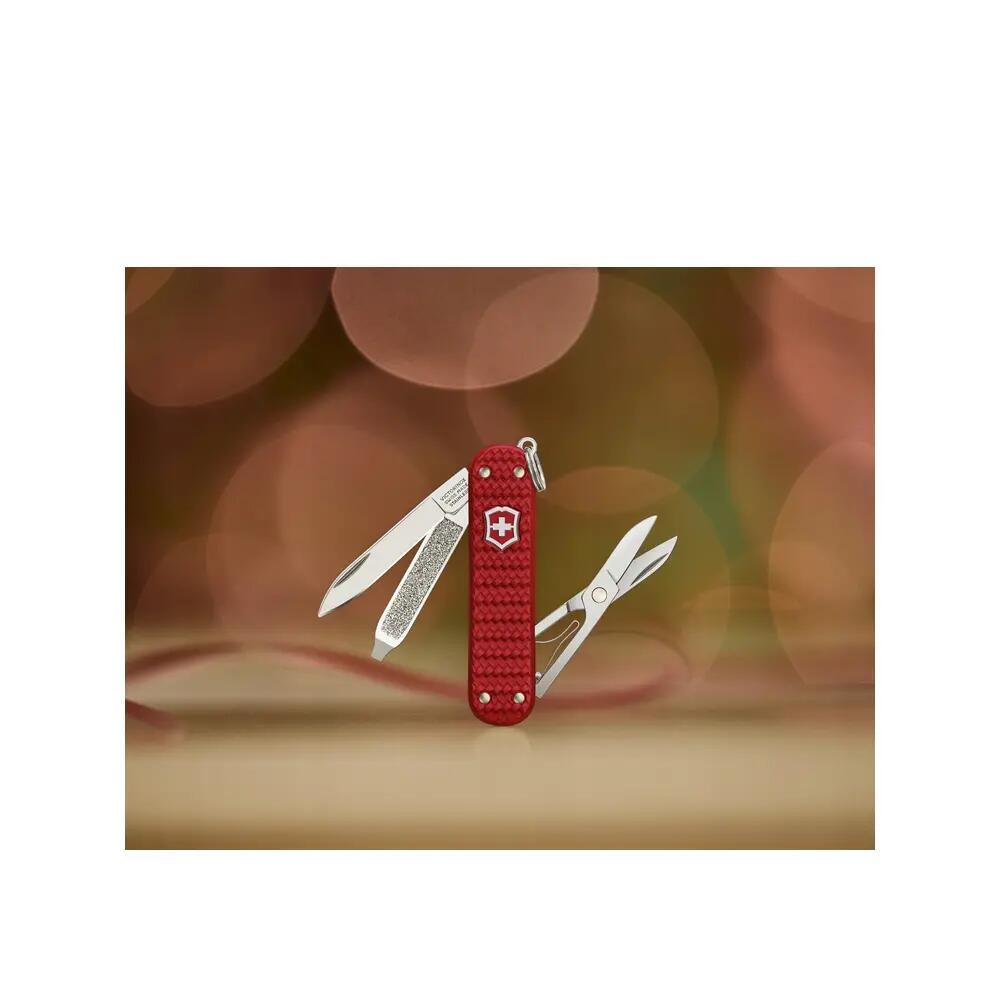 Couteau de poche Victorinox Classic Precious Alox Rouge 5 Fonctions 6/8